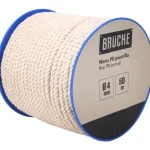 Brücke Kettingit, Köydet Ja Kuormansidonta-Naru 4 Mm X 50 M, PE Puuvilla, Kelalla.