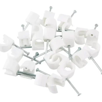 Egant Sähköasennustarvikkeet-Naulakiinnike 5-7 Mm 25 Kpl