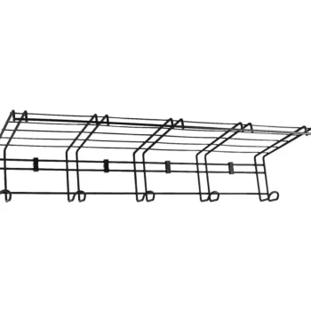 Pisla Ripustus-Naulakko 750 X 270 X 140 Mm, Teräs/musta