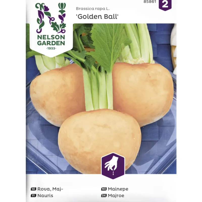 nauris-siemen-nelson-garden-ba-uuMXtZQq-0.webp Nelson Garden Basic Kasvien Ja Nurmikonsiemenet-Nauris Siemen Kultapallo Golden Ball