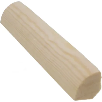 Cent Listat Ja Kynnykset-Neljännespyöreä Lista 15 X 15 X 2400 Mm 5 Kpl Käsittelemätön