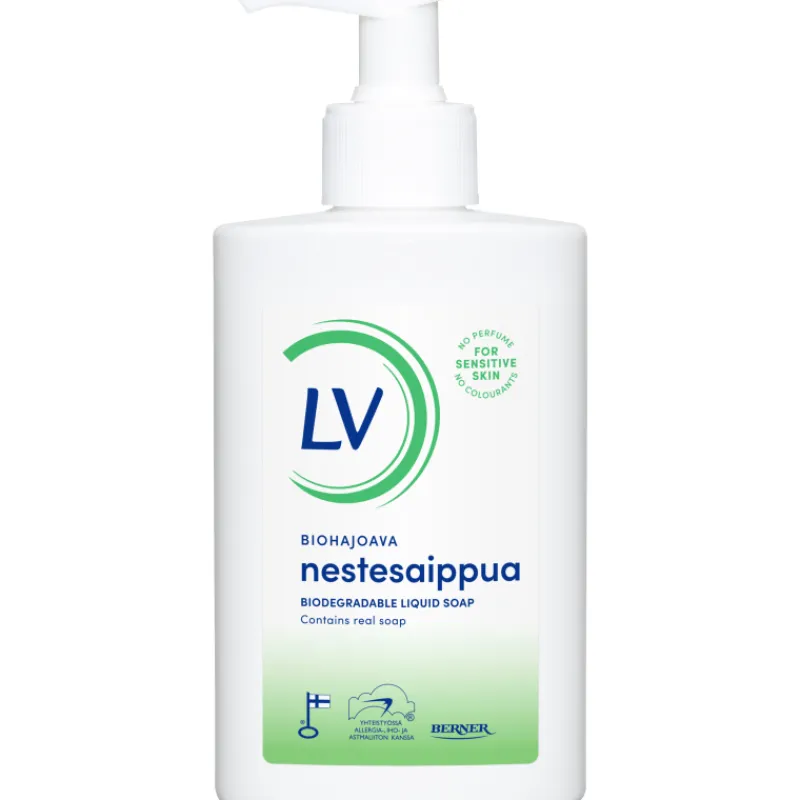 nestesaippua-lv-300-ml-biohajo-vIgcrbjv-0.webp Lv Saippuat Ja Kylpyvaahdot^Nestesaippua 300 Ml Biohajoava