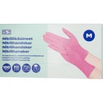 Iisi Siivousvälineet^Nitriilikäsine 100 Kpl Pinkki
