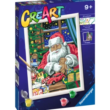 Ravensburger Lauta- Ja Palapelit-Numeromaalaus CreArt Santa's Workshop