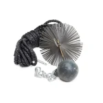 Taito Kiuas- Ja Takkatarvikkeet-Nuohoussetti 150 Mm Harjalla