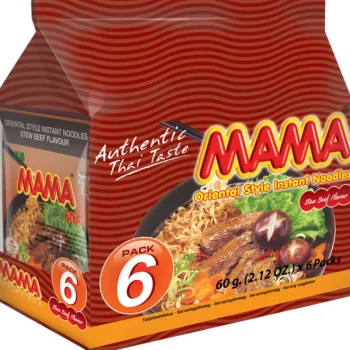 Mama Pastat^Nuudeli 6 X 60 G Naudanliha