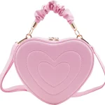 Miny Naisten Asusteet-Olkalaukku Sydän, Vaaleanpunainen