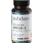 Puhdas+ Terveysravinteet Ja -valmisteet^Omega-3 180 Mg EPA + 120 Mg DHA 80 Kaps