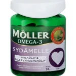 Möller Terveysravinteet Ja -valmisteet^Omega-3 Sydämelle 76 Kpl