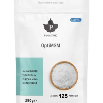 Puhdistamo Terveysravinteet Ja -valmisteet^Opti MSM 250 G Maustamaton