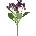 Kotikulta Tekokasvit-Orvokkikimppu 34 Cm Lila