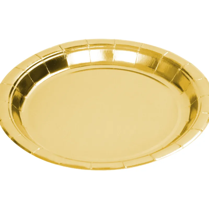 pahvilautanen-lets-party-8-kpl-VKkgNaXa-0.webp Let's Party Juhlakattaus-Pahvilautanen 8 Kpl 24 Cm Kulta