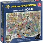 Jumbo Lauta- Ja Palapelit-Palapeli 1000 Palaa Jan Van Haasteren Ludo Battle