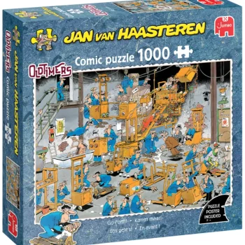 Jumbo Lauta- Ja Palapelit-Palapeli 1000 Palaa Jan Van Haasteren Oldtimers GO Forth