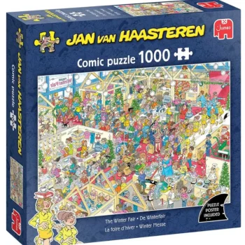 Jumbo Lauta- Ja Palapelit-Palapeli 1000 Palaa Jan Van Haasteren Winter Fair