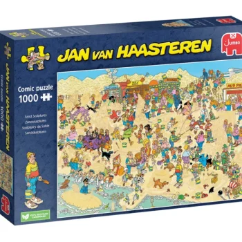 Jumbo Lauta- Ja Palapelit^Palapeli 1000 Palaa Jan Van Haasteren Sand Sculptures Eco!