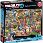 Jumbo Lauta- Ja Palapelit-Palapeli 1000 Palaa Wasgij Mystery 28 Feline Frenzy!