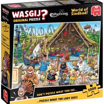 Jumbo Lauta- Ja Palapelit-Palapeli 1000 Palaa Wasgij Original World Of Sinbad