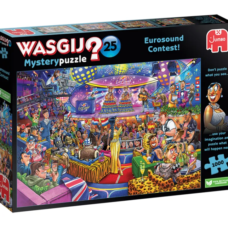 palapeli-jumbo-1000-palaa-wasg-XbfuTJhi-0.webp Jumbo Lauta- Ja Palapelit-Palapeli 1000 Palaa Wasgij Mystery 25 Eurosong Contest