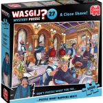 Jumbo Lauta- Ja Palapelit-Palapeli 1000 Palaa Wasgij Mystery 27 A Close Shave!