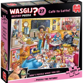 Jumbo Lauta- Ja Palapelit-Palapeli 1000 Palaa Wasgij Destiny 27 Café To Latte!