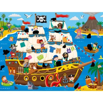 Lauta- Ja Palapelit^Palapeli Merirosvolaiva Taika 50 Palaa