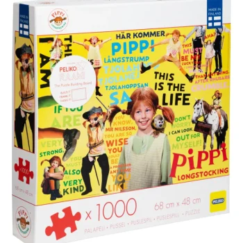 Peliko Lauta- Ja Palapelit^Palapeli 1000 Palaa Peppi Live Action