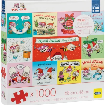 Peliko Lauta- Ja Palapelit-Palapeli 1000 Palaa Tatu & Patu Joulun Toivotukset