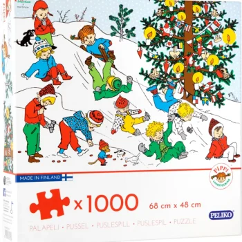 Peliko Lauta- Ja Palapelit^Palapeli Peppi Pitkätossu 1000 Palaa