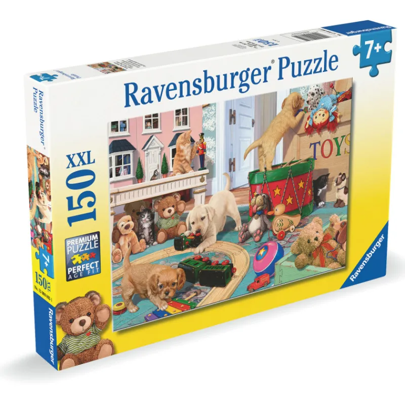 palapeli-ravensburger-150-pala-ZKsJRjiJ-0.webp Ravensburger Lauta- Ja Palapelit^Palapeli 150 Palaa Little Paws Playtime