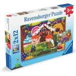 Ravensburger Lauta- Ja Palapelit^Palapeli 2 X 12 Palaa Fairy Tales