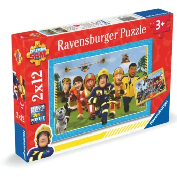 Ravensburger Lauta- Ja Palapelit^Palapeli 2 X 12 Palaa Fireman Sam Rescuers Are Coming