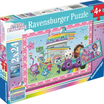 Ravensburger Lauta- Ja Palapelit^Palapeli 2 X 24 Palaa Gabby's Dollhouse