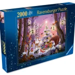Ravensburger Lauta- Ja Palapelit-Palapeli 2000 Palaa Christmas Fantasy