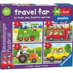 Ravensburger Lauta- Ja Palapelit^Palapeli 2/3/4/5 Palaa Travel Far My First Puzzles