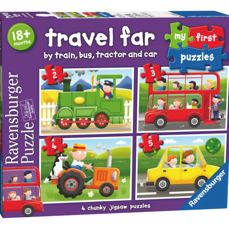 palapeli-ravensburger-2345-pal-FWkCZuzu-0.webp Ravensburger Lauta- Ja Palapelit^Palapeli 2/3/4/5 Palaa Travel Far My First Puzzles
