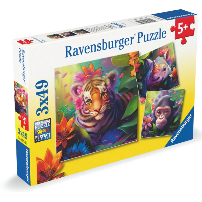 palapeli-ravensburger-3-x-49-p-BBPBvxXq-0.webp Ravensburger Lauta- Ja Palapelit^Palapeli 3 X 49 Palaa Jungle Babies