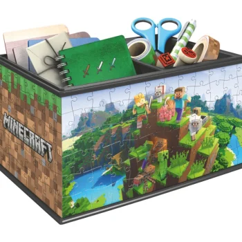 Ravensburger Lauta- Ja Palapelit-Palapeli 3D Minecraft Treasure Box 216 Palaa