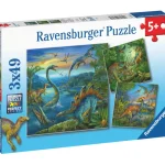 Ravensburger Lauta- Ja Palapelit^Palapeli Dinosaur Facination 3x49 Palaa