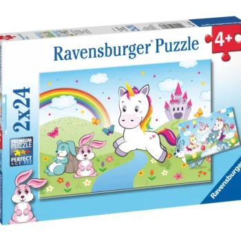 Ravensburger Lauta- Ja Palapelit^Palapeli Fairytale Unicorn 2x24 Palaa