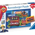 Ravensburger Lauta- Ja Palapelit^Palapeli Fireman Sam To The Rescue 2x24 Palaa
