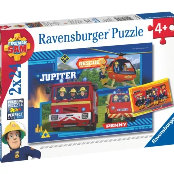 Ravensburger Lauta- Ja Palapelit^Palapeli Fireman Sam To The Rescue 2x24 Palaa