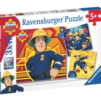 Ravensburger Lauta- Ja Palapelit^Palapeli Fireman Sam Call Sam In Danger 3x49 Palaa