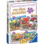 Ravensburger Lauta- Ja Palapelit^Palapeli Hard At Work 2/4/6/8 Palaa