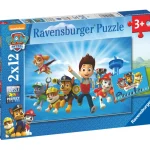 Ravensburger Lauta- Ja Palapelit^Palapeli Paw Patrol 2x12 Palaa