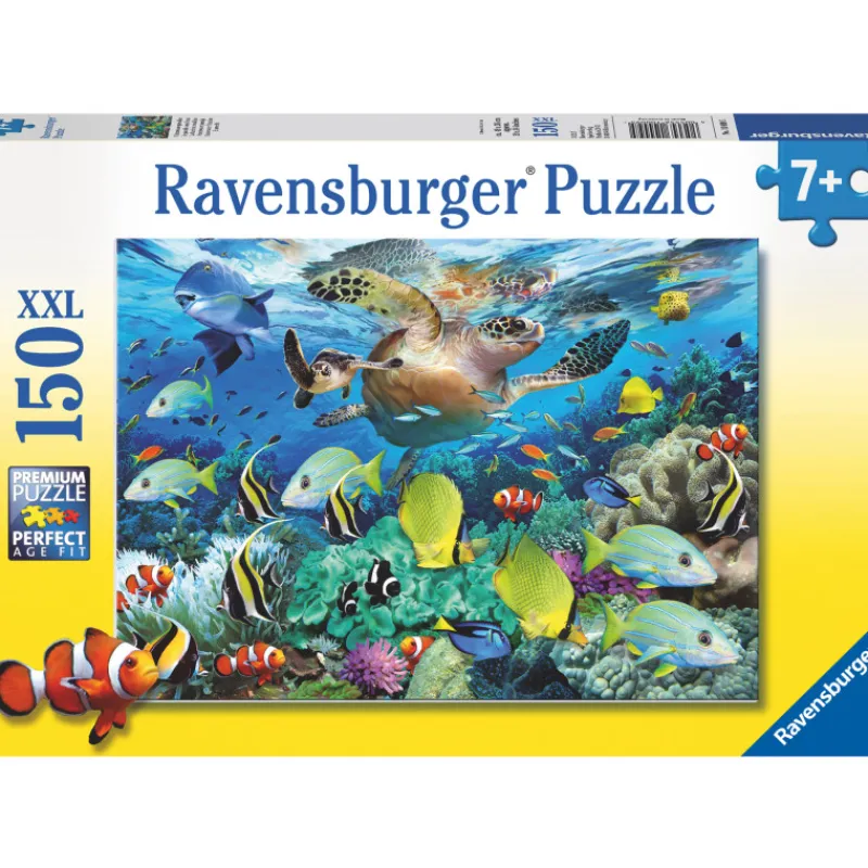 palapeli-ravensburger-underwat-fAwEMAts-0.webp Ravensburger Lauta- Ja Palapelit^Palapeli Underwater Paradise 150 Palaa
