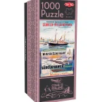 Tactic Lauta- Ja Palapelit^Palapeli 1000 Palaa Come To Finland Lübeck-Helsinki