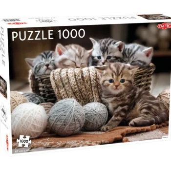 Tactic Lauta- Ja Palapelit^Palapeli 1000 Palaa Cute Kittens
