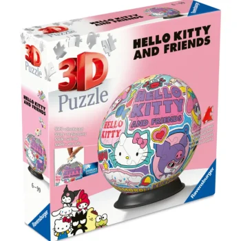 Ravensburger Lauta- Ja Palapelit^Palapelipallo 72 Palaa Hello Kitty