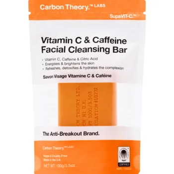 Carbon Theory Ihonhoitotuotteet^Palasaippua Kasvoille 100 G C-vitamiini & Kofeiini